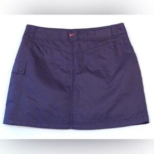 Nike Golf purple plum water repellent active skirt parachute windbreaker 6